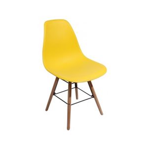 Jídelní židle Lyon, žlutá