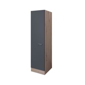 Vysoká kuchyňská skříň Tiago GE50, dub san remo/šedá, šířka 50 cm
