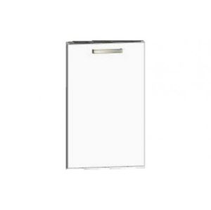 Přední panel na vestavnou kuchyňskou myčku One K45UV, bílý lesk, šířka 45 cm