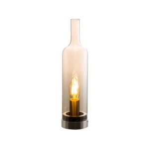 Stolní lampa Bottle 50090123, jantarové sklo