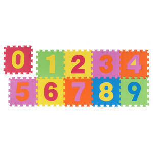 Hrací podložka Puzzle čísla (10 dílů)