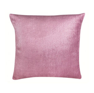 Dekorační polštář Glitter 45x45 cm, růžový lesklý