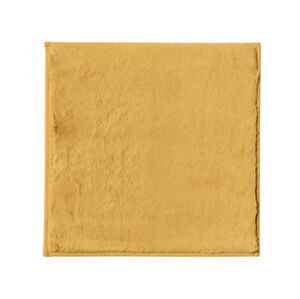 Koupelnová předložka Králík, 50x50 cm, žlutá