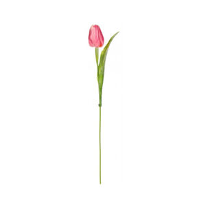 Umělá květina Tulipán 43 cm, růžová