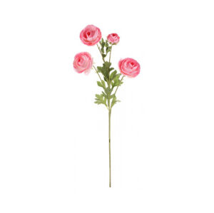 Umělá květina Pivoňka 70 cm, světle růžová