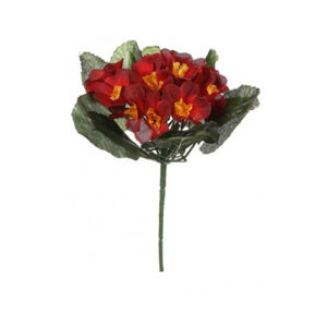 Umělá květina Petrklíč 23 cm, červená