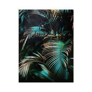 Obraz na plátně Zelené palmové listy, 60x80 cm