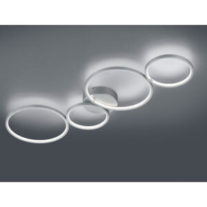Stropní LED osvětlení Rondo, 4 kruhy