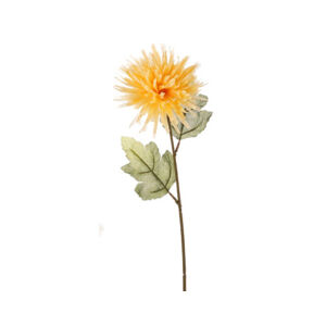 Umělá květina Chryzantéma 60 cm, žlutá
