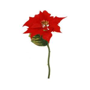 Umělá květina Vánoční hvězda 30 cm, červená