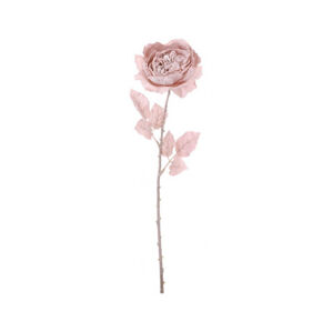 Umělá květina Anglická růže 51 cm, kapučíno