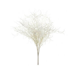Umělá rostlina Drátovec 40 cm, bílá