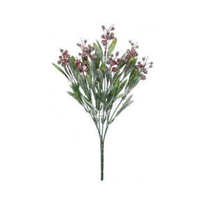 Umělá květina Omrzlé vánoční jmelí, 34 cm