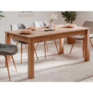 Rozkládací jídelní stůl Bergen 160x90 cm, dub artisan