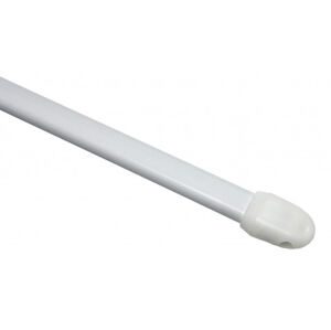 Vitrážní tyčka Easy 60-90 cm, plochá bílá