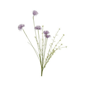Umělá květina Polní kvítí 60 cm, fialová