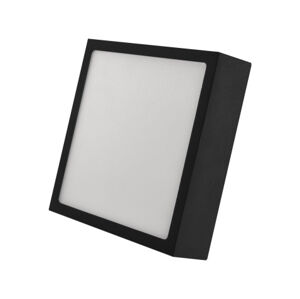 Stropní/nástěnné LED osvětlení Nexxo 17x17 cm, černé čtvercové