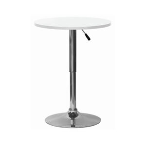 Kulatý barový stůl Laurent 60 cm, bílý