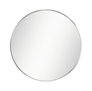 Nástěnné zrcadlo Josie 60 cm, stříbrné kulaté