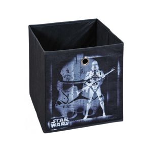 Úložný box Star Wars 2, černý, motiv bojovníka