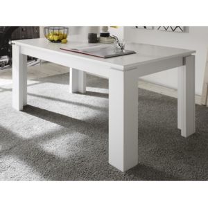 Jídelní stůl Universal 160x90 cm, bílý